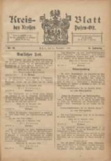 Kreis-Blatt des Kreises Posen-Ost 1903.11.21 Jg.15 Nr49