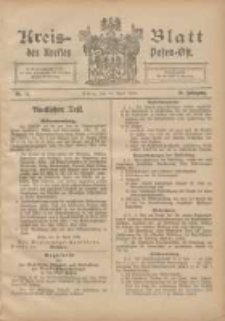 Kreis-Blatt des Kreises Posen-Ost 1904.04.16 Jg.16 Nr15