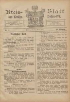 Kreis-Blatt des Kreises Posen-Ost 1904.04.30 Jg.16 Nr17