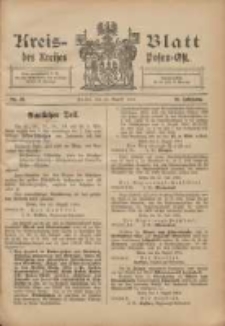 Kreis-Blatt des Kreises Posen-Ost 1904.08.13 Jg.16 Nr33