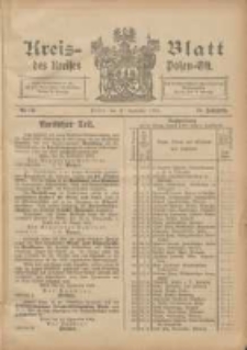 Kreis-Blatt des Kreises Posen-Ost 1904.09.17 Jg.16 Nr41