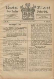 Kreis-Blatt des Kreises Posen-Ost 1904.11.05 Jg.16 Nr50
