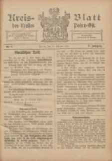 Kreis-Blatt des Kreises Posen-Ost 1905.02.15 Jg.17 Nr7