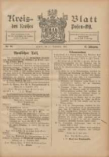 Kreis-Blatt des Kreises Posen-Ost 1905.09.14 Jg.17 Nr38