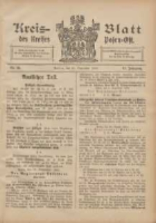 Kreis-Blatt des Kreises Posen-Ost 1905.09.21 Jg.17 Nr39