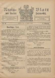 Kreis-Blatt des Kreises Posen-Ost 1905.10.14 Jg.17 Nr42