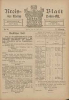 Kreis-Blatt des Kreises Posen-Ost 1906.07.21 Jg.18 Nr30