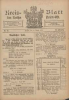 Kreis-Blatt des Kreises Posen-Ost 1906.08.11 Jg.18 Nr33