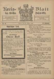 Kreis-Blatt des Kreises Posen-Ost 1906.10.13 Jg.18 Nr42
