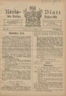 Kreis-Blatt des Kreises Posen-Ost 1906.11.10 Jg.18 Nr46