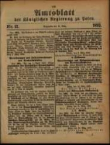 Amtsblatt der Königlichen Regierung zu Posen. 1893.03.14 Nro.11