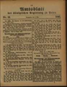 Amtsblatt der Königlichen Regierung zu Posen. 1893.05.09 Nro.19
