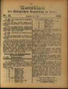 Amtsblatt der Königlichen Regierung zu Posen. 1893.07.04 Nro.27