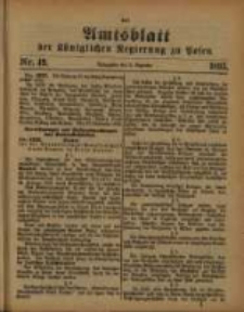 Amtsblatt der Königlichen Regierung zu Posen. 1893.12.05 Nro.49