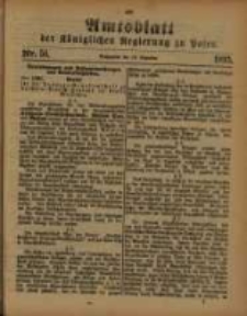 Amtsblatt der Königlichen Regierung zu Posen. 1893.12.19 Nro.51
