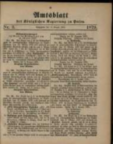 Amtsblatt der Königlichen Regierung zu Posen. 1879.01.15 Nro.3