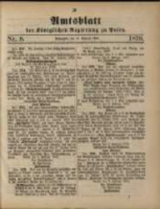 Amtsblatt der Königlichen Regierung zu Posen. 1879.02.18 Nro.8