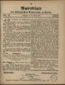 Amtsblatt der Königlichen Regierung zu Posen. 1879.02.25 Nro.9