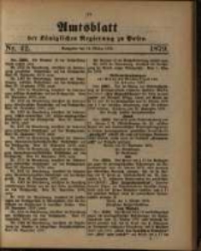 Amtsblatt der Königlichen Regierung zu Posen. 1879.10.14 Nro.42