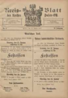 Kreis-Blatt des Kreises Posen-Ost 1907.01.12 Jg.19 Nr3