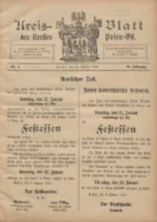 Kreis-Blatt des Kreises Posen-Ost 1907.01.19 Jg.19 Nr4