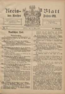 Kreis-Blatt des Kreises Posen-Ost 1907.03.16 Jg.19 Nr12