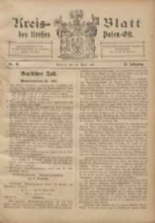 Kreis-Blatt des Kreises Posen-Ost 1907.04.13 Jg.19 Nr16