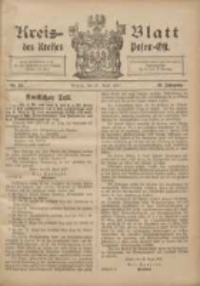 Kreis-Blatt des Kreises Posen-Ost 1907.04.27 Jg.19 Nr18