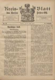 Kreis-Blatt des Kreises Posen-Ost 1907.06.22 Jg.19 Nr26