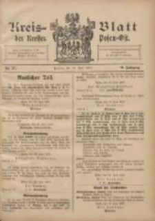 Kreis-Blatt des Kreises Posen-Ost 1907.06.29 Jg.19 Nr27