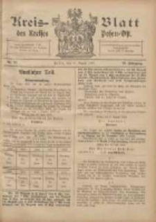 Kreis-Blatt des Kreises Posen-Ost 1907.08.10 Jg.10 Nr33