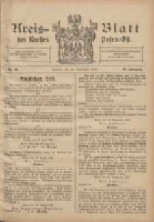 Kreis-Blatt des Kreises Posen-Ost 1907.09.14 Jg.19 Nr40
