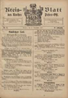Kreis-Blatt des Kreises Posen-Ost 1907.09.21 Jg.19 Nr41