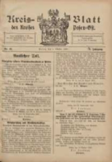 Kreis-Blatt des Kreises Posen-Ost 1907.10.05 Jg.19 Nr43
