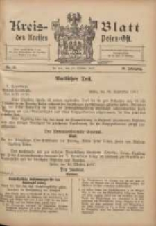 Kreis-Blatt des Kreises Posen-Ost 1907.10.19 Jg.19 Nr45
