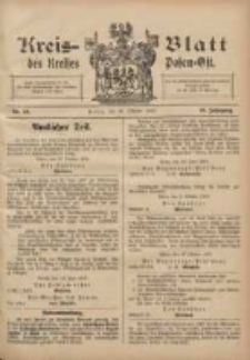Kreis-Blatt des Kreises Posen-Ost 1907.10.26 Jg.19 Nr46