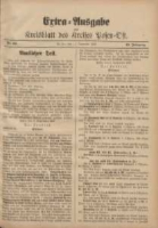 Kreis-Blatt des Kreises Posen-Ost 1907.09.11 Jg.19 Nr39 Extra Ausgabe