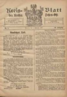 Kreis-Blatt des Kreises Posen-Ost 1908.02.01 Jg.20 Nr5