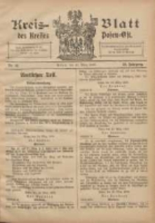 Kreis-Blatt des Kreises Posen-Ost 1908.03.21 Jg.20 Nr12