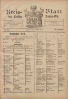Kreis-Blatt des Kreises Posen-Ost 1908.04.08 Jg.20 Nr15