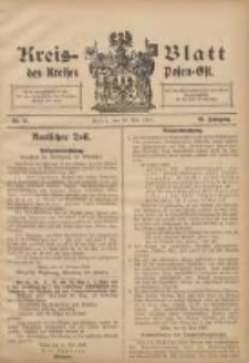 Kreis-Blatt des Kreises Posen-Ost 1908.05.23 Jg.20 Nr21