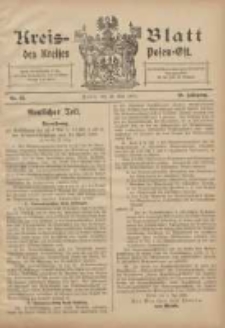 Kreis-Blatt des Kreises Posen-Ost 1908.05.30 Jg.20 Nr22