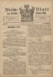 Kreis-Blatt des Kreises Posen-Ost 1908.06.10 Jg.20 Nr24