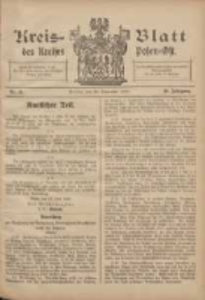 Kreis-Blatt des Kreises Posen-Ost 1908.09.26 Jg.20 Nr41