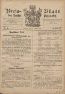 Kreis-Blatt des Kreises Posen-Ost 1908.10.17 Jg.20 Nr44