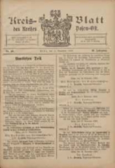 Kreis-Blatt des Kreises Posen-Ost 1908.11.14 Jg.20 Nr48