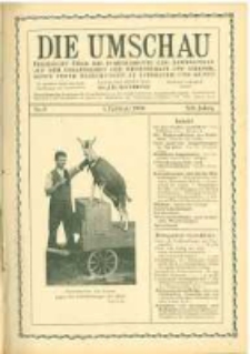 Die Umschau: übersicht über die Fortschritte und Bewegungen auf dem Gesamtgebiet der Wissenschaft, Technik, Litteratur und Kunst. 1908.02.01 Jg.12 Nr.5