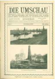 Die Umschau: übersicht über die Fortschritte und Bewegungen auf dem Gesamtgebiet der Wissenschaft, Technik, Litteratur und Kunst. 1908.02.08 Jg.12 Nr.6