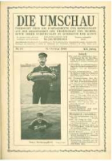 Die Umschau: übersicht über die Fortschritte und Bewegungen auf dem Gesamtgebiet der Wissenschaft, Technik, Litteratur und Kunst. 1908.10.31 Jg.12 Nr.44