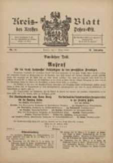 Kreis-Blatt des Kreises Posen-Ost 1909.03.06 Jg.21 Nr11